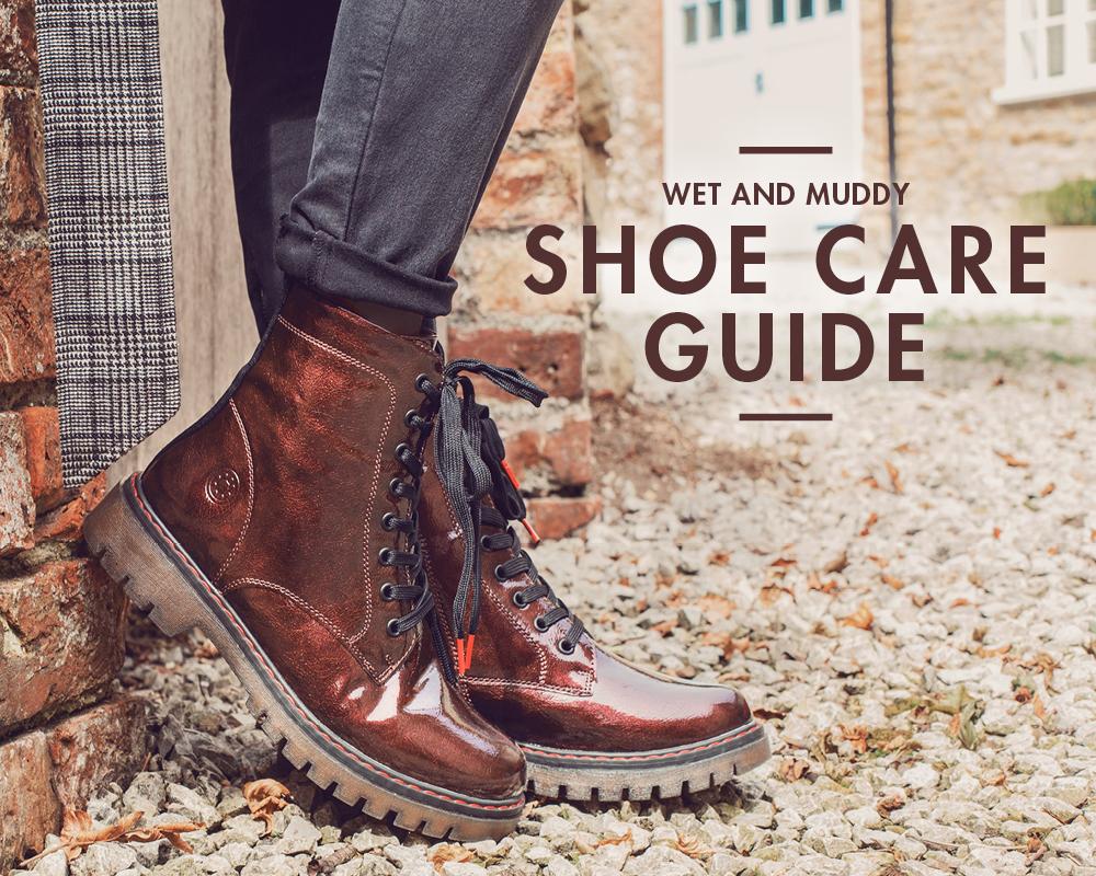 Wet and Muddy Shoe Care Guide