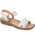 Fully Adjustable Flat Sandals - WBINS35084 / 321 739