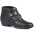 Leather Ankle Boots - KF28026 / 313 332