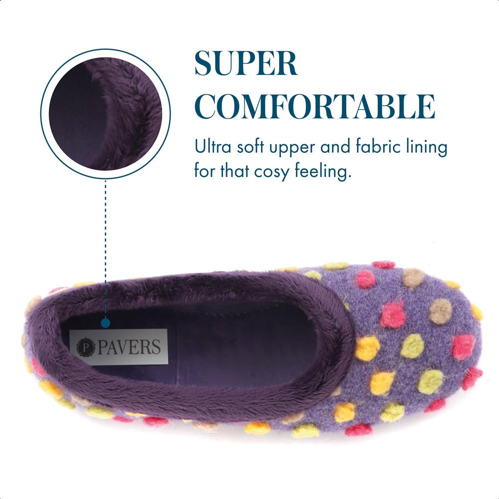 Sleepers Womens/Ladies Jolene Touch Fastening Embroidered Slippers | Fruugo  US