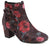 Heeled Floral Ankle Boots - WBINS38090 / 324 214