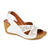 Leather Cut-Out Wedge - KARY25009 / 309 947