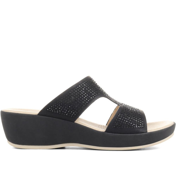 Wedge Mule Sandals - BAIZH37003 / 323 455 | Pavers™ US